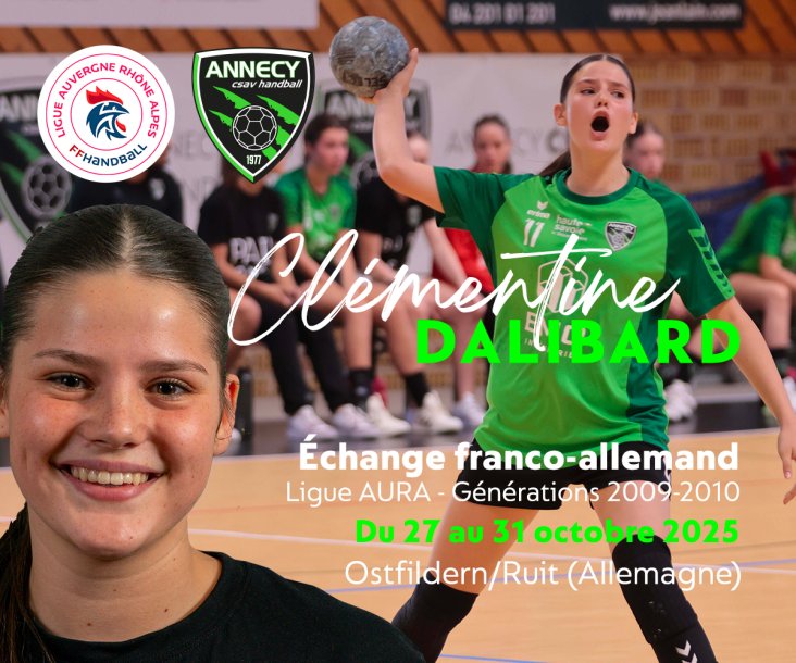 Sélection régionale I Franco-allemand féminin I Générations 2009-2010