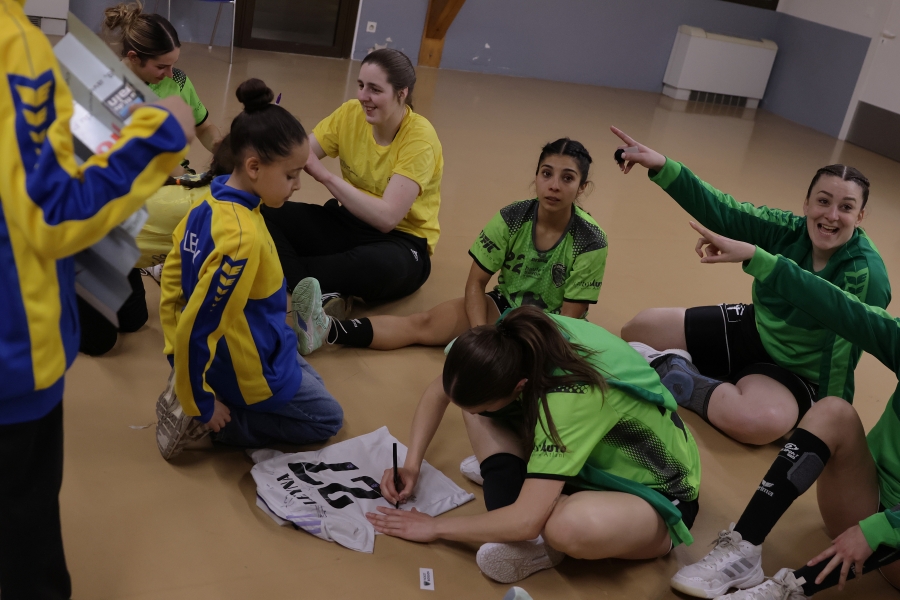 Photos après-match SF1-Cannes (11F de Thonon) © Nicolas Janet-Maître