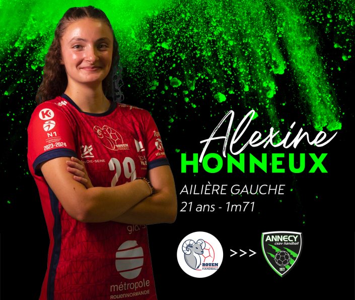 Saison 26-27 - Recrue SF1 #1 - Alexine Honneux