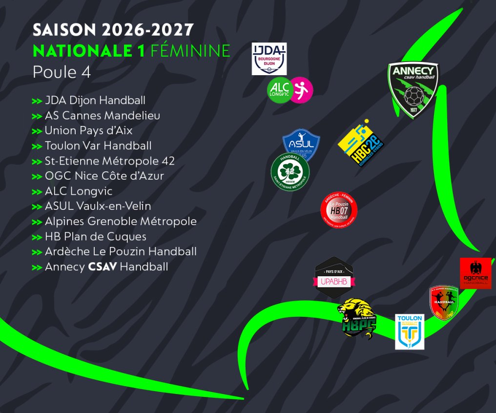 Poule N1F - Saison 2026-2027