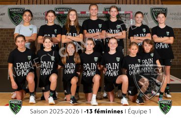 13 féminines 1