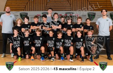 13 masculins - Équipe 2