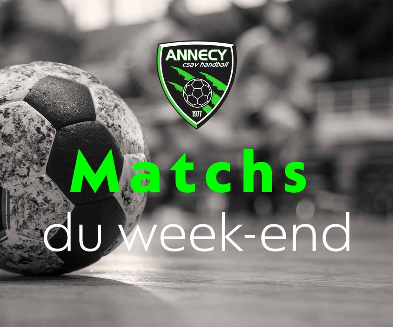 Matchs du week-end
